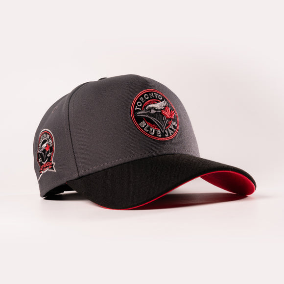 New Era Toronto Blue Jays Infared Graphite 9Forty A-Frame Snapback hat