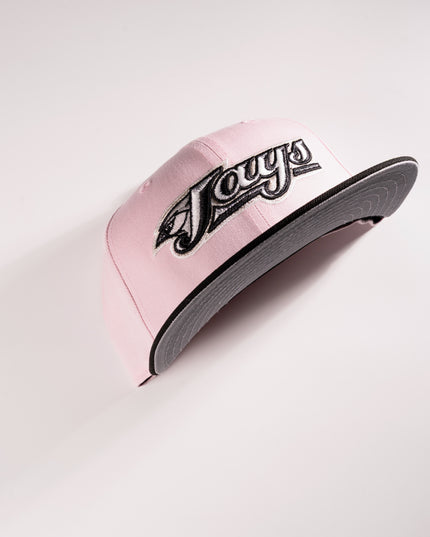 New Era Toronto Blue Jays Pink Bubble Gum 59Fifty Fitted Hat