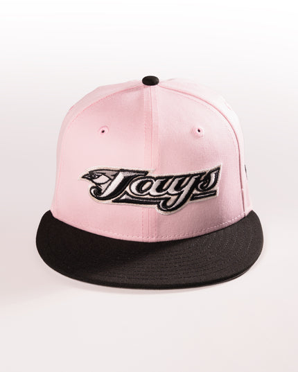New Era Toronto Blue Jays Pink Bubble Gum 59Fifty Fitted Hat