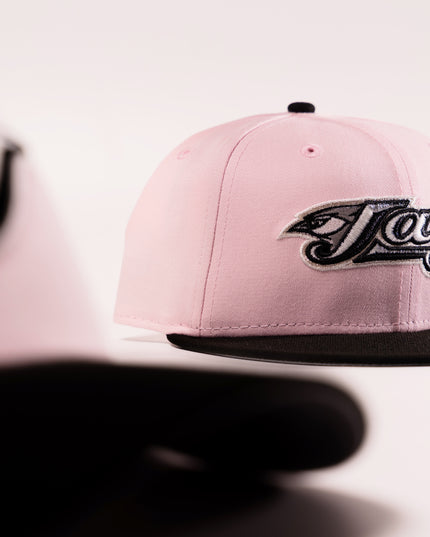 New Era Toronto Blue Jays Pink Bubble Gum 59Fifty Fitted Hat 