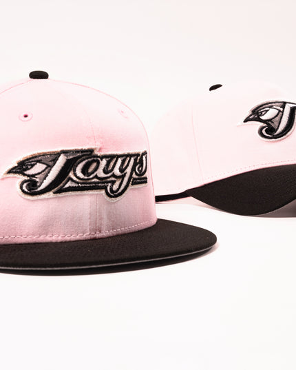 New Era Toronto Blue Jays Pink Bubble Gum 59Fifty Fitted Hat