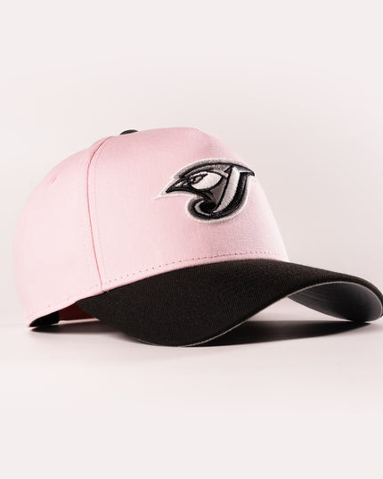 New Era Toronto Blue Jays Pink Bubble Gum 9Forty A-Frame Snapback Hat