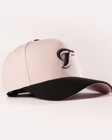 New Era Toronto Blue Jays Pink Toothpaste 9Forty A-Frame Snapback Hat