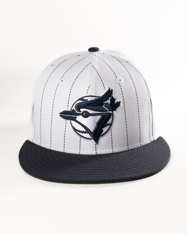 New Era Toronto Blue Jays Pinstripe 59Fifty Fitted Hat 