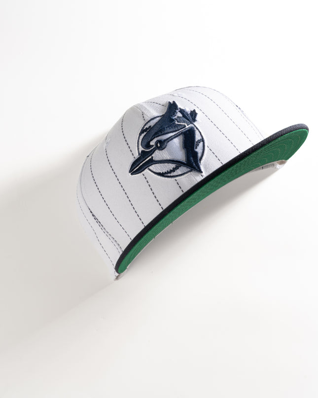 New Era Toronto Blue Jays Pinstripe 59Fifty Fitted Hat
