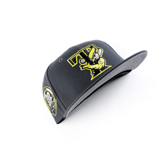 New Era Toronto Blue Jays Radioactive TBird Graphite 59Fifty Fitted Hat