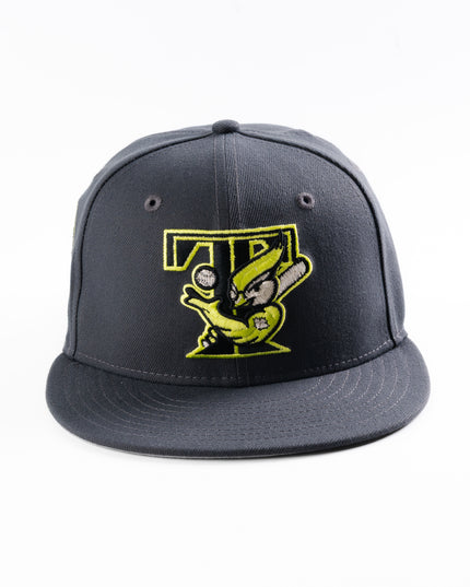 New Era Toronto Blue Jays Radioactive TBird Graphite 59Fifty Fitted Hat