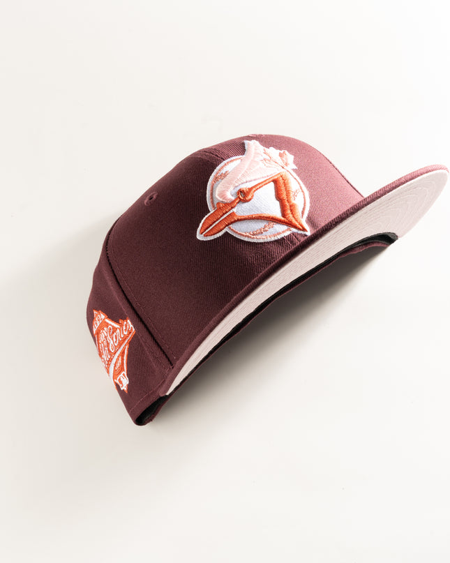 New Era Toronto Blue Jays Red Velvet 59Fifty Fitted Hat