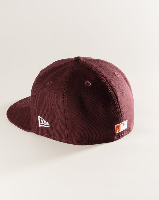 New Era Toronto Blue Jays Red Velvet 59Fifty Fitted Hat