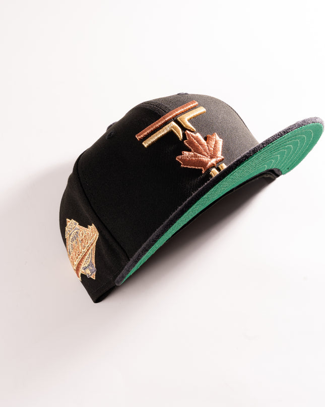 New Era Toronto Blue Jays Take Care 59Fifty Fitted Hat Black MLB