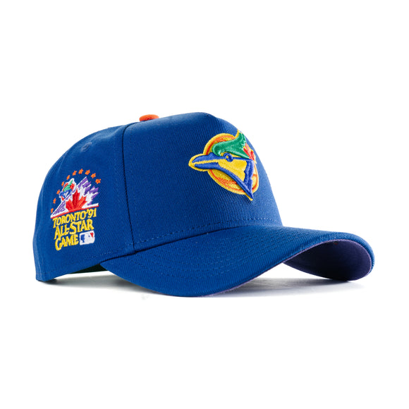 New Era Toronto Blue Jays Youth Colourburst 9Forty A-Frame Snapback Hat
