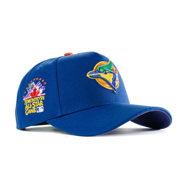 New Era Toronto Blue Jays Youth Colourburst 9Forty A-Frame Snapback Hat