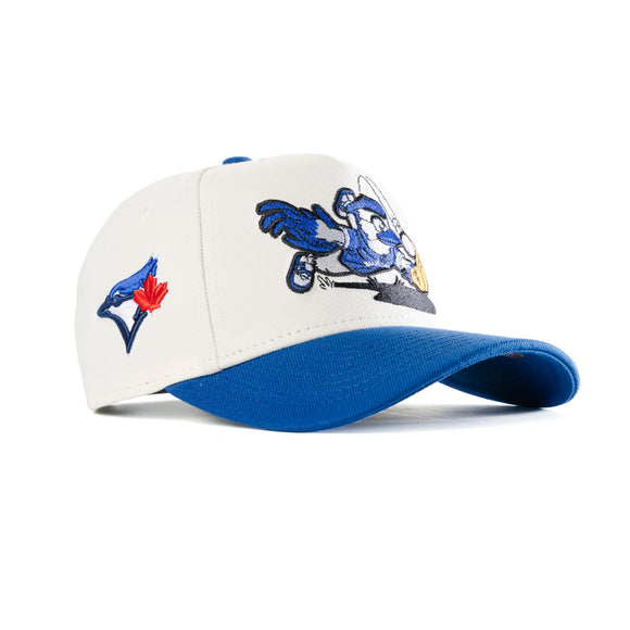 New Era Toronto Blue Jays Youth Mascot 9Forty A-Frame Snapback Hat
