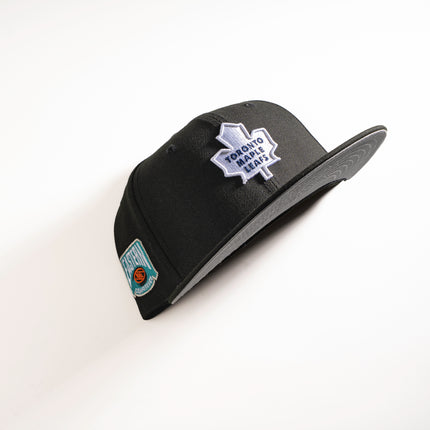 New Era Toronto Maple Leafs Eastern Conference 59Fifty Fitted Hat Black NHL