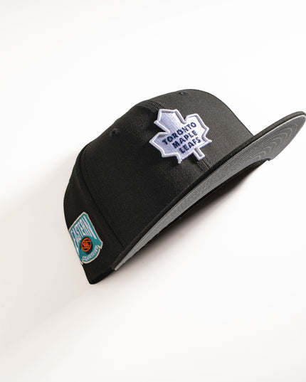 New Era Toronto Maple Leafs Eastern Conference 59Fifty Fitted Hat Black NHL