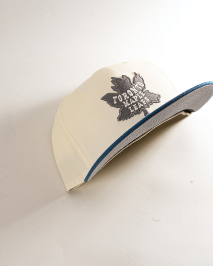 New Era Toronto Maple Leafs Off-White 59Fifty Fitted Hat NHL