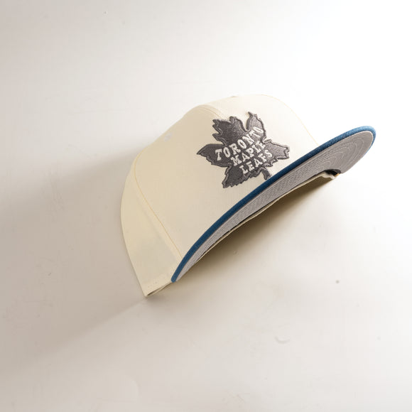 New Era Toronto Maple Leafs Off-White 59Fifty Fitted Hat NHL