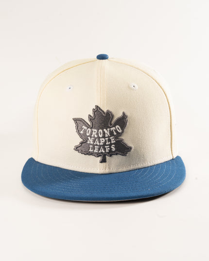 New Era Toronto Maple Leafs Off-White 59Fifty Fitted Hat NHL