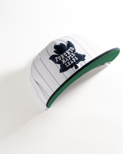 New Era Toronto Maple Leafs Pinstripe 59Fifty Fitted Hat
