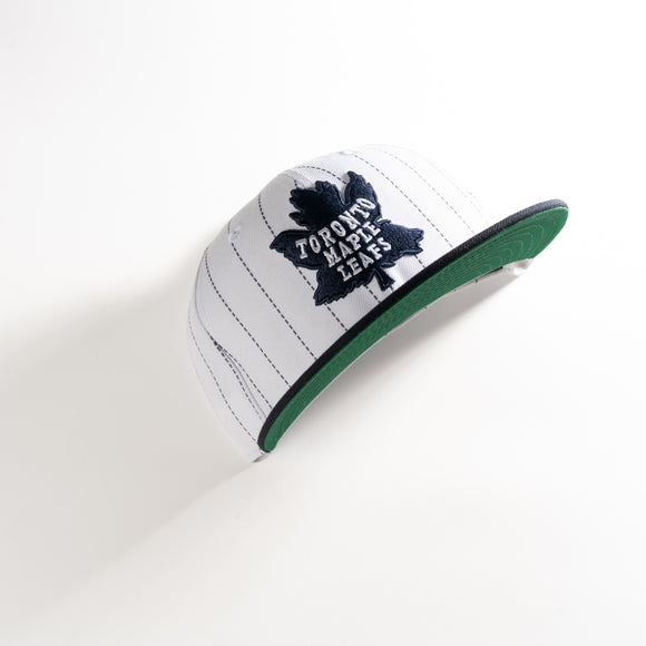 New Era Toronto Maple Leafs Pinstripe 59Fifty Fitted Hat