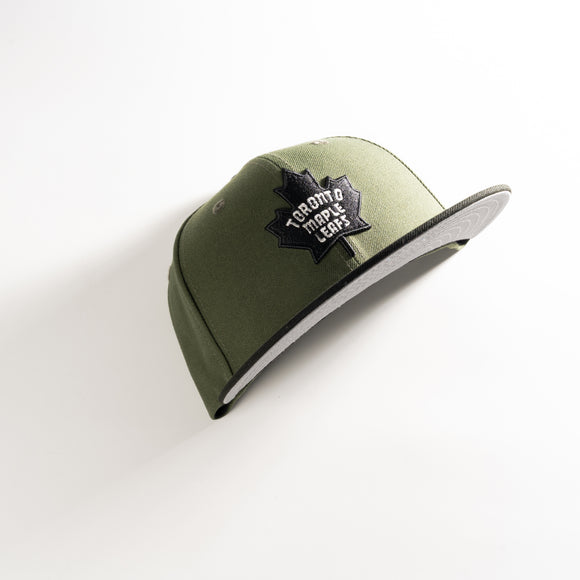 New Era Toronto Maple Leafs Rifle Green 59Fifty Fitted Hat