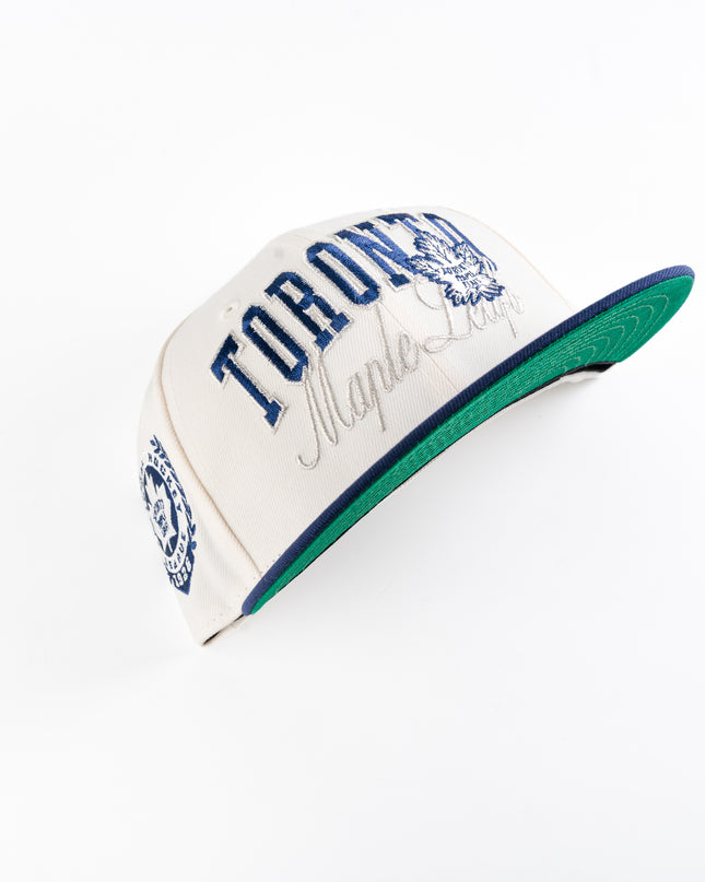 New Era Toronto Maple Leafs Vintage Script 59Fifty Fitted Hat
