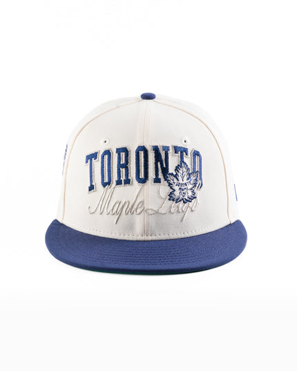 New Era Toronto Maple Leafs Vintage Script 59Fifty Fitted Hat