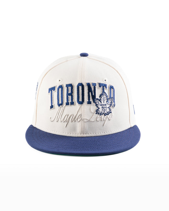 New Era Toronto Maple Leafs Vintage Script 59Fifty Fitted Hat