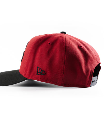 New Era Toronto Raptors City Edition Cardinal 9Forty A-Frame Snapback Hat