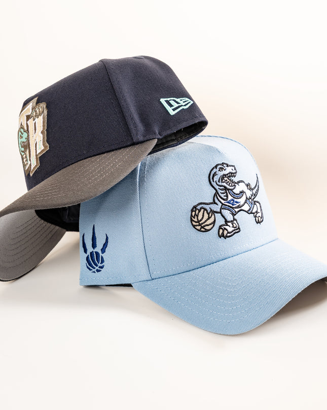 New Era Toronto Raptors Hardwood Classics 9Forty A-Frame Snapback Hat