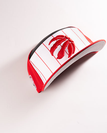 New Era Toronto Raptors Tip Off Split Panel 9Fifty Fitted Hat NBA