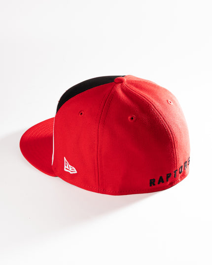 New Era Toronto Raptors Tip Off Split Panel 9Fifty Fitted Hat NBA