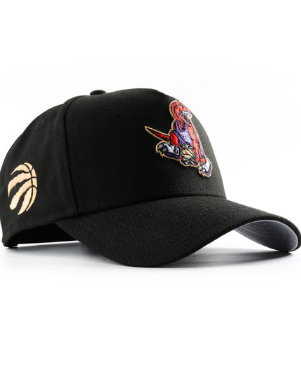New Era Toronto Raptors Vince Carter Jet Black 9Forty A-Frame Snapback Hat
