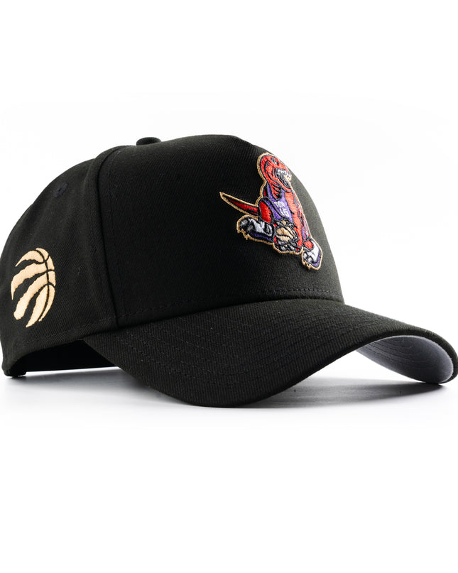 New Era Toronto Raptors Vince Carter Jet Black 9Forty A-Frame Snapback Hat