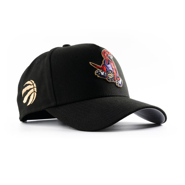 New Era Toronto Raptors Vince Carter Jet Black 9Forty A-Frame Snapback Hat