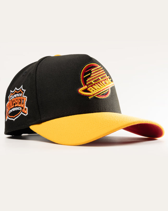 New Era Vancouver Canucks Clarence Campbell 9Forty A-Frame Snapback Hat