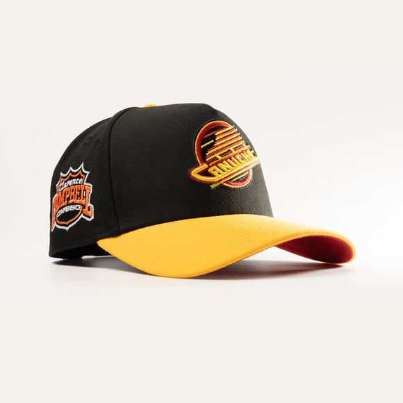 New Era Vancouver Canucks Clarence Campbell 9Forty A-Frame Snapback Hat