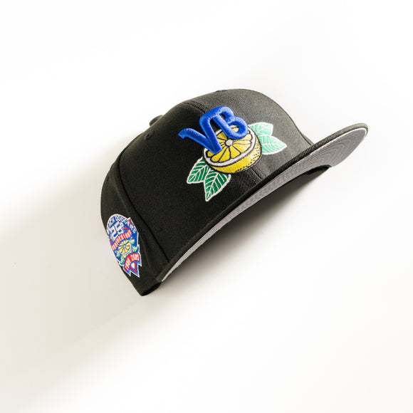 New Era Vero Beach Dodgers 59Fifty Fitted Hat MILB Black