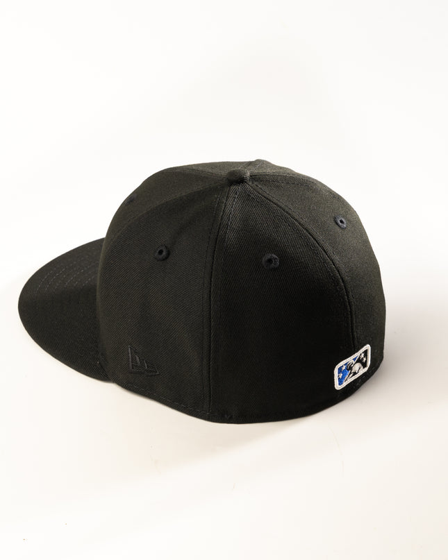 New Era Vero Beach Dodgers 59Fifty Fitted Hat MILB Black