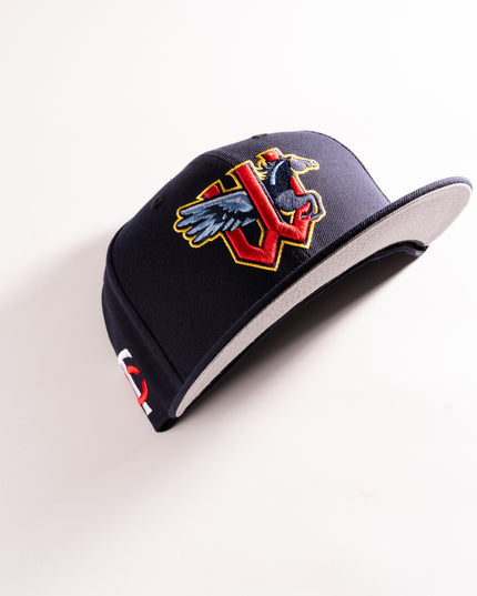 New Era Wichita Wind Surge 59Fifty Fitted Hat Navy MILB