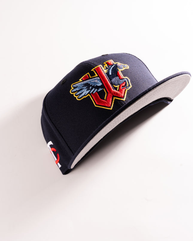 New Era Wichita Wind Surge 59Fifty Fitted Hat Navy MILB