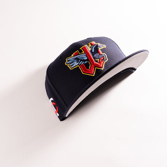 New Era Wichita Wind Surge 59Fifty Fitted Hat Navy MILB