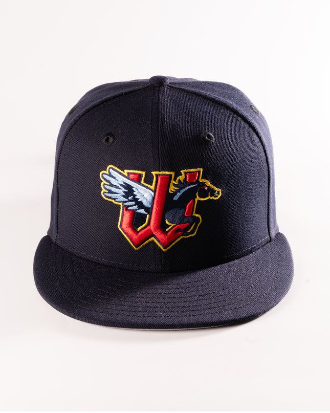 New Era Wichita Wind Surge 59Fifty Fitted Hat Navy MILB