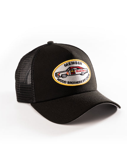 New Era Wood Brothers Meshback Trucker 9Forty A-Frame Snapback hat