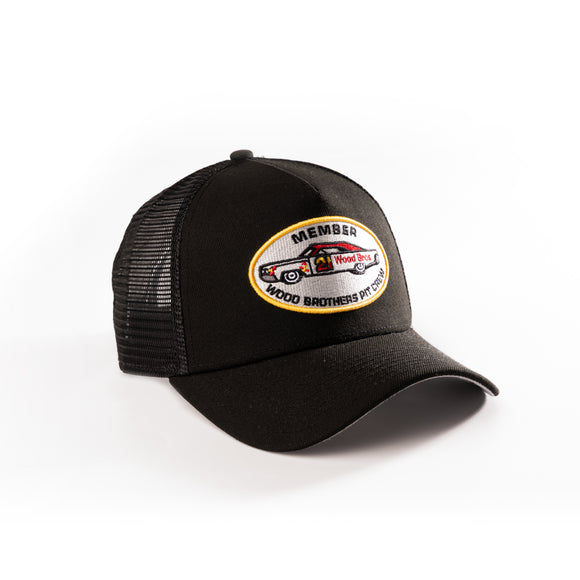 New Era Wood Brothers Meshback Trucker 9Forty A-Frame Snapback hat