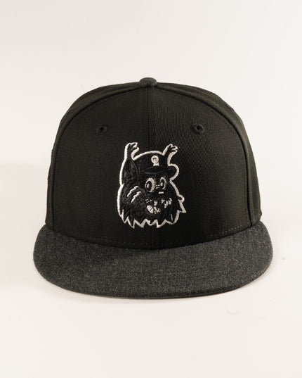 Black Ottawa Lynx 59Fifty fitted cap.