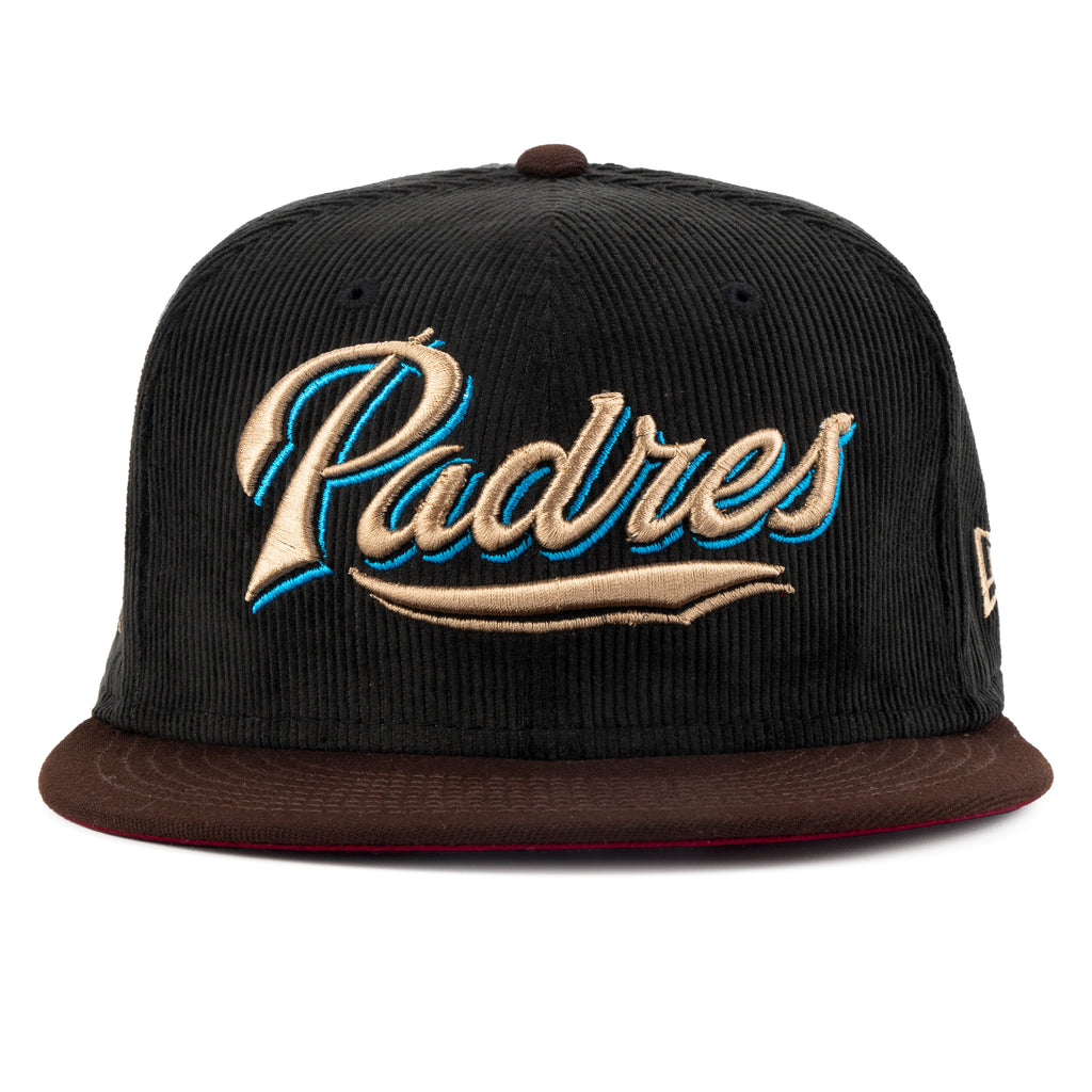 New Era 59FIFTY San Diego Padres Mexico City Series Patch Game Brown Fitted Hat 7 3/8