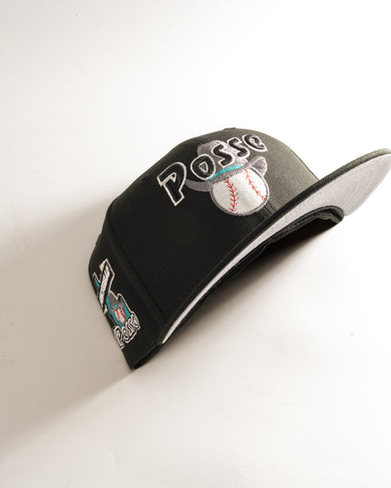 Black pocatello posse 59fifty fitted hat.
