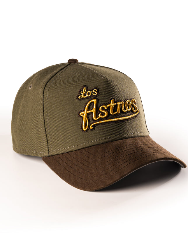HOUSTON ASTROS BEEF & BROCCOLI 9FOURTY A-FRAME SNAPBACK HAT