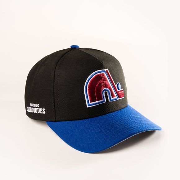 QUEBEC NORDIQUES 9FORTY A-FRAME SNAPBACK HAT
